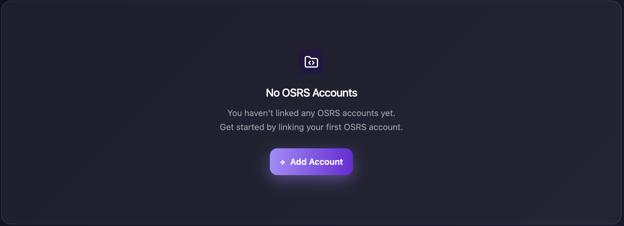 Add OSRS Account